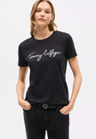Tommy Hilfiger Signature Tee - Black - Brand Store