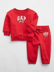 Gap Micky Unisex Fleece Twin Set - Red - Brand Store