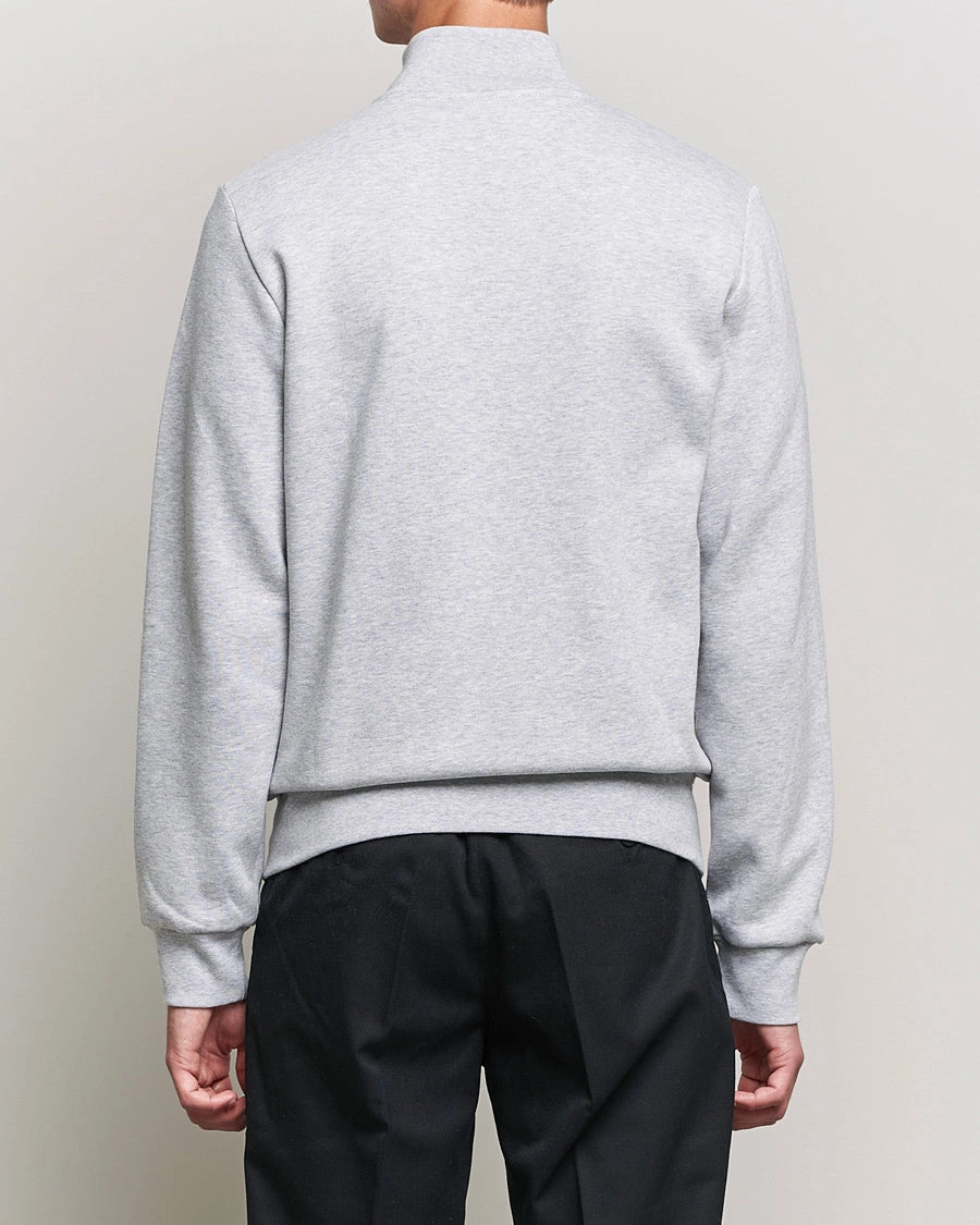 Lacoste Mockneck Full Zipper - Grey - Brand Store