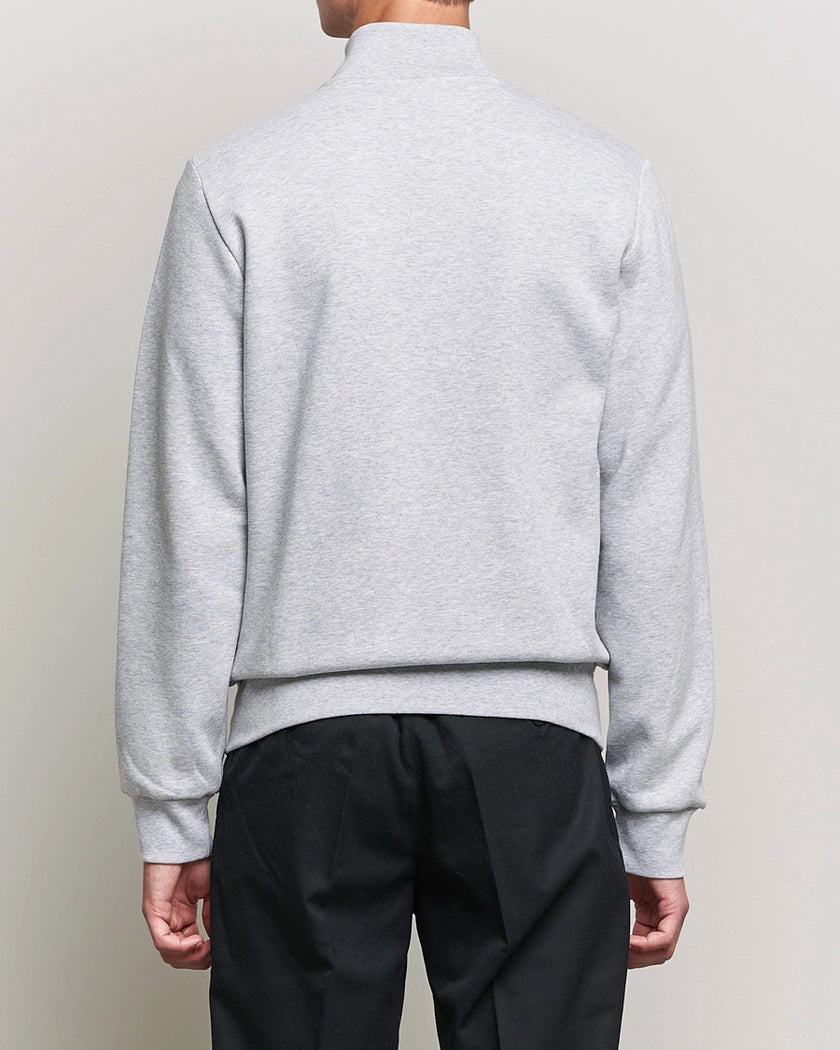 Lacoste Mockneck Full Zipper - Grey - Brand Store