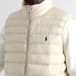 POLO Puffer Sleeveless Jacket - Beige
