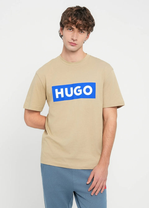 Hu.Go Blue Logo Tee