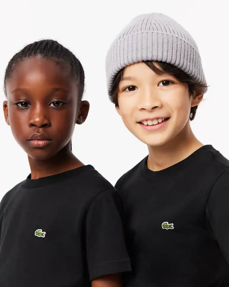 Lacoste Chest Logo Tee - Black - Brand Store