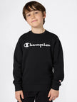 Champion Center Logo Sweatshirt - Black - Brand Store
