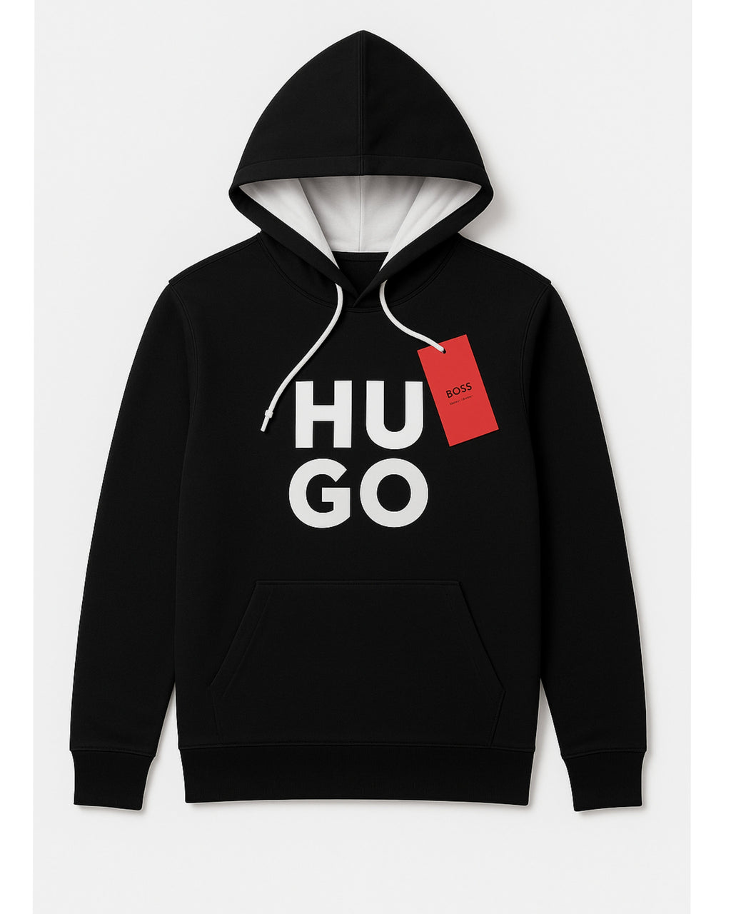 H.U.G.O Pullover Hoodie Kids Unisex - Black