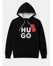 H.U.G.O Pullover Hoodie Kids Unisex - Black