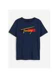Tommy Signature Tee - Navy - Brand Store