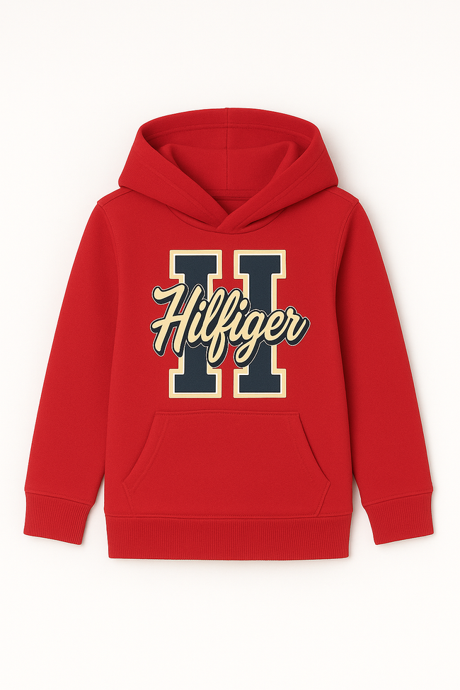 Tommy H Hoodies Unisex Kids