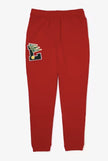 Lacoste Tannis Patched Jogger Trouser - Red - Brand Store