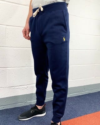 Polo Tracksuit With Zipper Hoodie - Navy