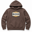 Boss Big Logo Pullover Hoodie