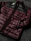 LCST Colorblock Puffer Jacket - D Burgundy/Black - Brand Store