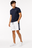 Lacoste Colorblock Shorts - White/Navy