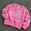 Gap Teddy Bear Graphic Crewneck Sweatshirt - Pink