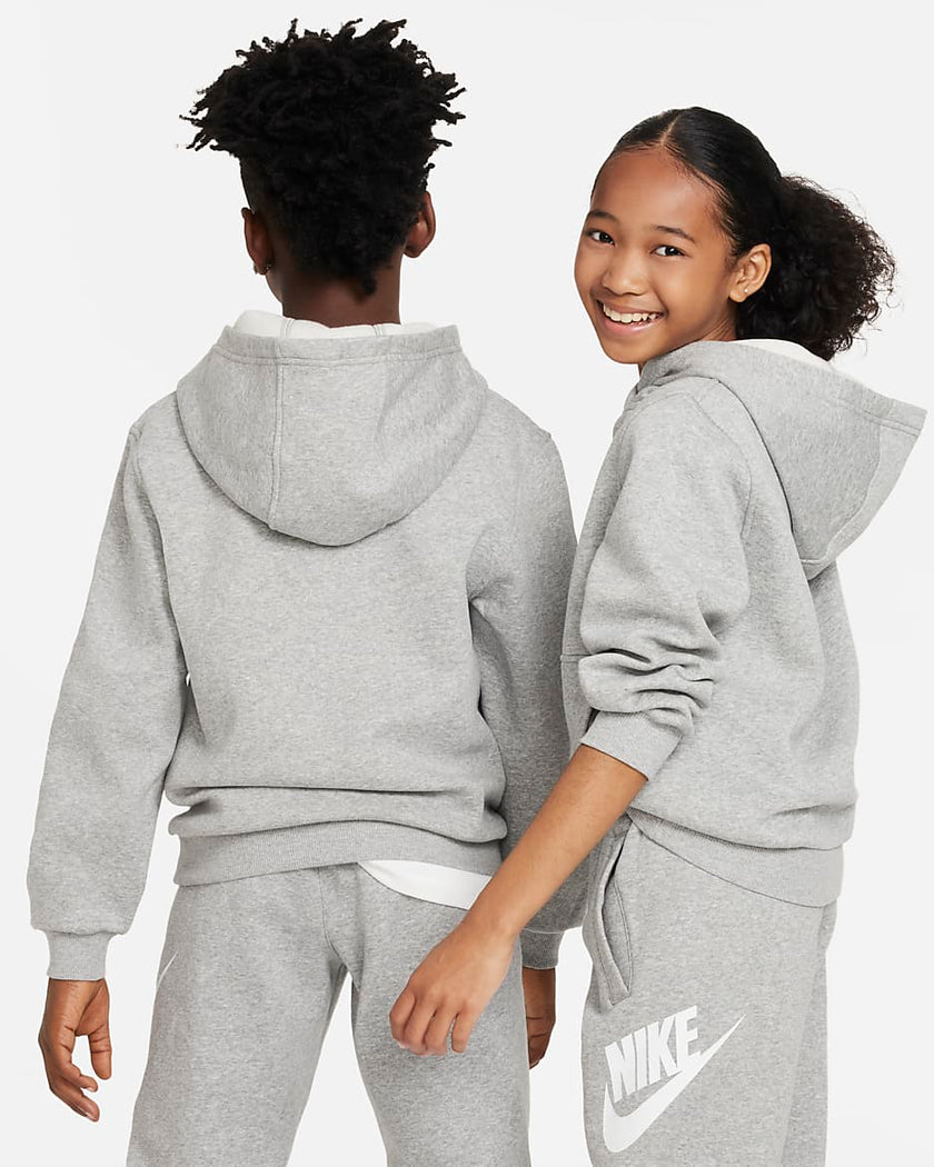 NK Pullover Hoodie Kids Unisex - Grey