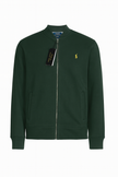 Polo dual side Embroidered Zipper - Green