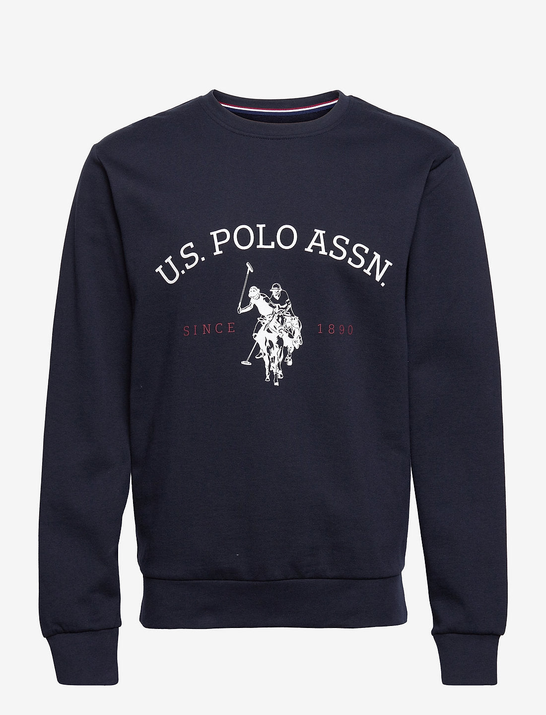 Us Polo Heritage Logo Sweatshirt - Gray - Brand Store