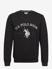 Us Polo Heritage Logo Sweatshirt - Gray - Brand Store