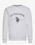Us Polo Heritage Logo Sweatshirt - White